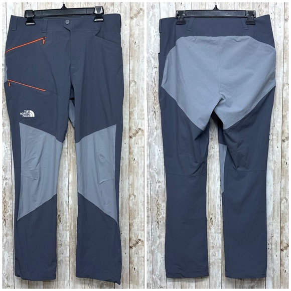 North Face Impendor Softshell Grey Pants [6033] - Picture 1 of 7